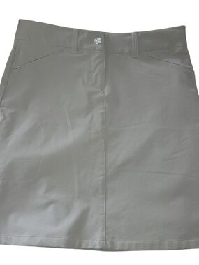 Lole Women's Beige A-Line Activewear Golf Hiking Skirt Size 10